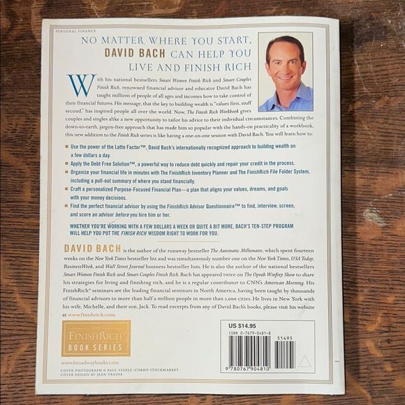 The Finish Rich Workbook by David Bach - Picture 2 of 3